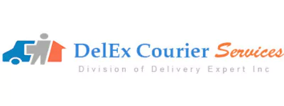 Delex Courier Transport Tracking Logo