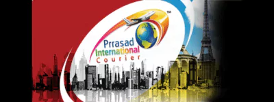Prasad International Courier Tracking Logo