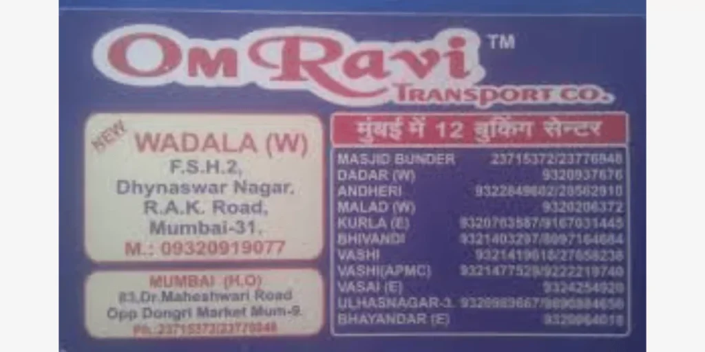 OM Ravi Transport