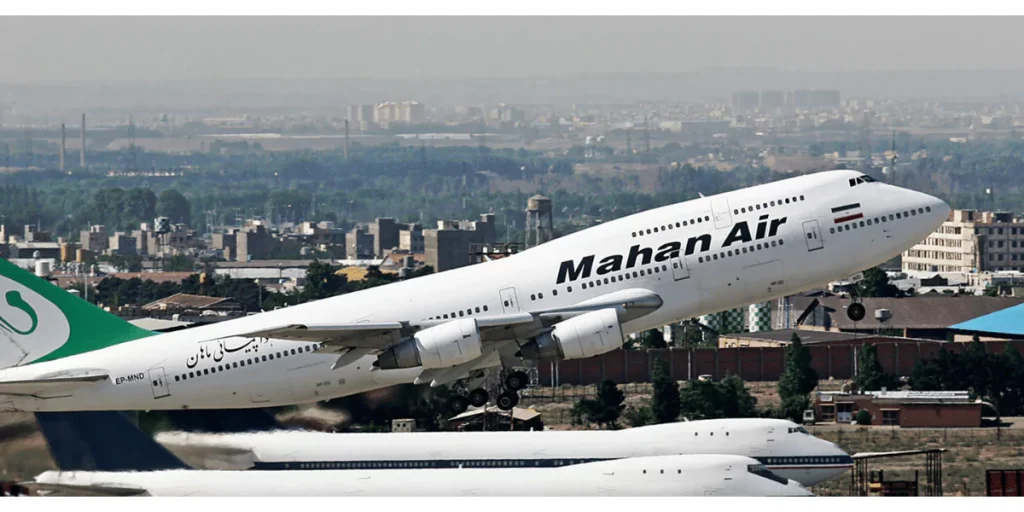 Mahan Air Cargo Flight