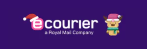 Ecourier Shipment Logistics Tracking Logo