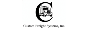 Custom Freight Systems Tracking Logo