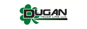 Dugan Truck Line Tracking Logo