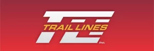 Trail Lines Transportation Tracking Logo