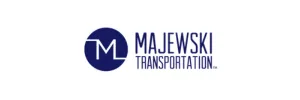 Majewski Transportation Service Tracking Logo
