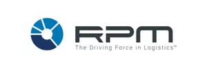RPM Movers Transportation Tracking Logo