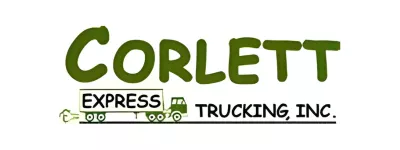 Corlett Express Trucking Tracking Logo